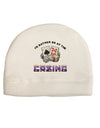 I'd Rather Be At The Casino Funny Adult Fleece Beanie Cap Hat by TooLoud-Clothing-TooLoud-White-One-Size-Fits-Most-Davson Sales