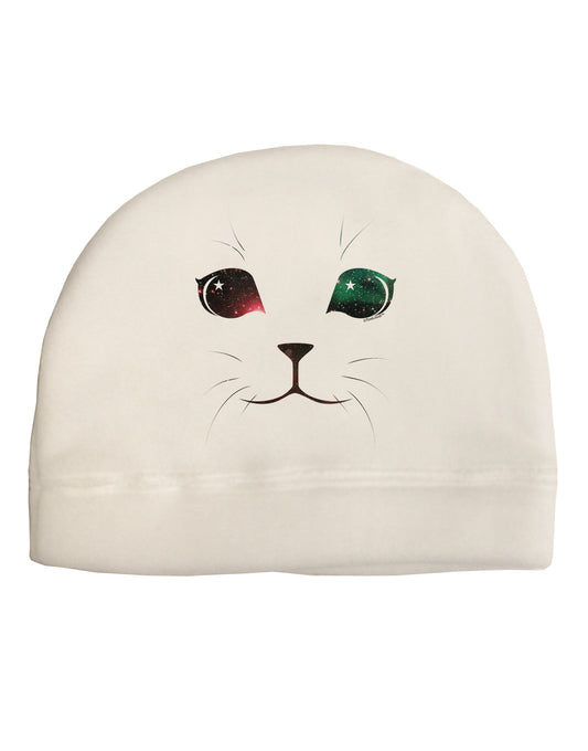 Adorable Space Cat Child Fleece Beanie Cap Hat by-Beanie-TooLoud-White-One-Size-Fits-Most-Davson Sales