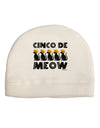 Five Cats - Cinco de Meow Child Fleece Beanie Cap Hat by TooLoud-Beanie-TooLoud-White-One-Size-Fits-Most-Davson Sales