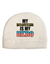 My Brother is My Hero - Armed Forces Child Fleece Beanie Cap Hat by TooLoud-Beanie-TooLoud-White-One-Size-Fits-Most-Davson Sales