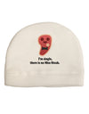 There Is No Miss Steak Adult Fleece Beanie Cap Hat by TooLoud-Beanie-TooLoud-White-One-Size-Fits-Most-Davson Sales