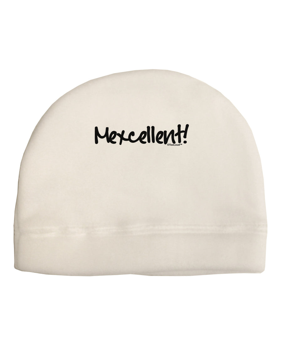 Mexico Text - Cinco De Mayo Child Fleece Beanie Cap Hat-Beanie-TooLoud-White-One-Size-Fits-Most-Davson Sales