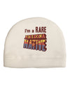 I'm a Rare Arizona Native Adult Fleece Beanie Cap Hat-Beanie-TooLoud-White-One-Size-Fits-Most-Davson Sales