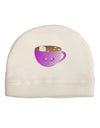 Cute Hot Cocoa Christmas Adult Fleece Beanie Cap Hat-Beanie-TooLoud-White-One-Size-Fits-Most-Davson Sales