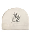 Taurus Illustration Child Fleece Beanie Cap Hat-Beanie-TooLoud-White-One-Size-Fits-Most-Davson Sales