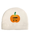 Pumpkin Pi Pumpkin Pie Thanksgiving Child Fleece Beanie Cap Hat-Beanie-TooLoud-White-One-Size-Fits-Most-Davson Sales