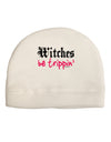 Witches Be Trippin Adult Fleece Beanie Cap Hat-Beanie-TooLoud-White-One-Size-Fits-Most-Davson Sales