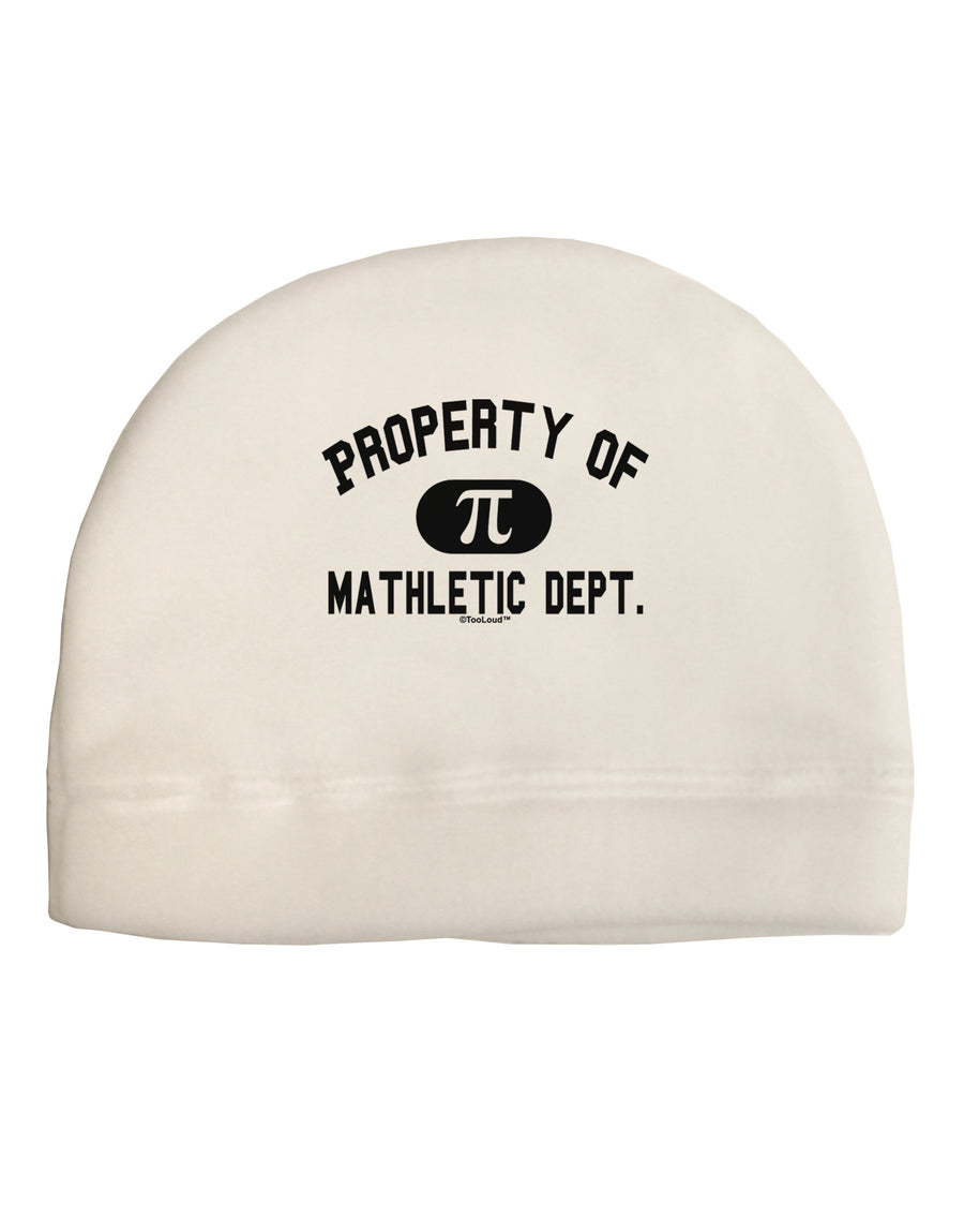 Mathletic Department Child Fleece Beanie Cap Hat by TooLoud-Beanie-TooLoud-White-One-Size-Fits-Most-Davson Sales