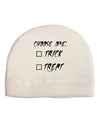 Choose One Unchecked Adult Fleece Beanie Cap Hat-Beanie-TooLoud-White-One-Size-Fits-Most-Davson Sales