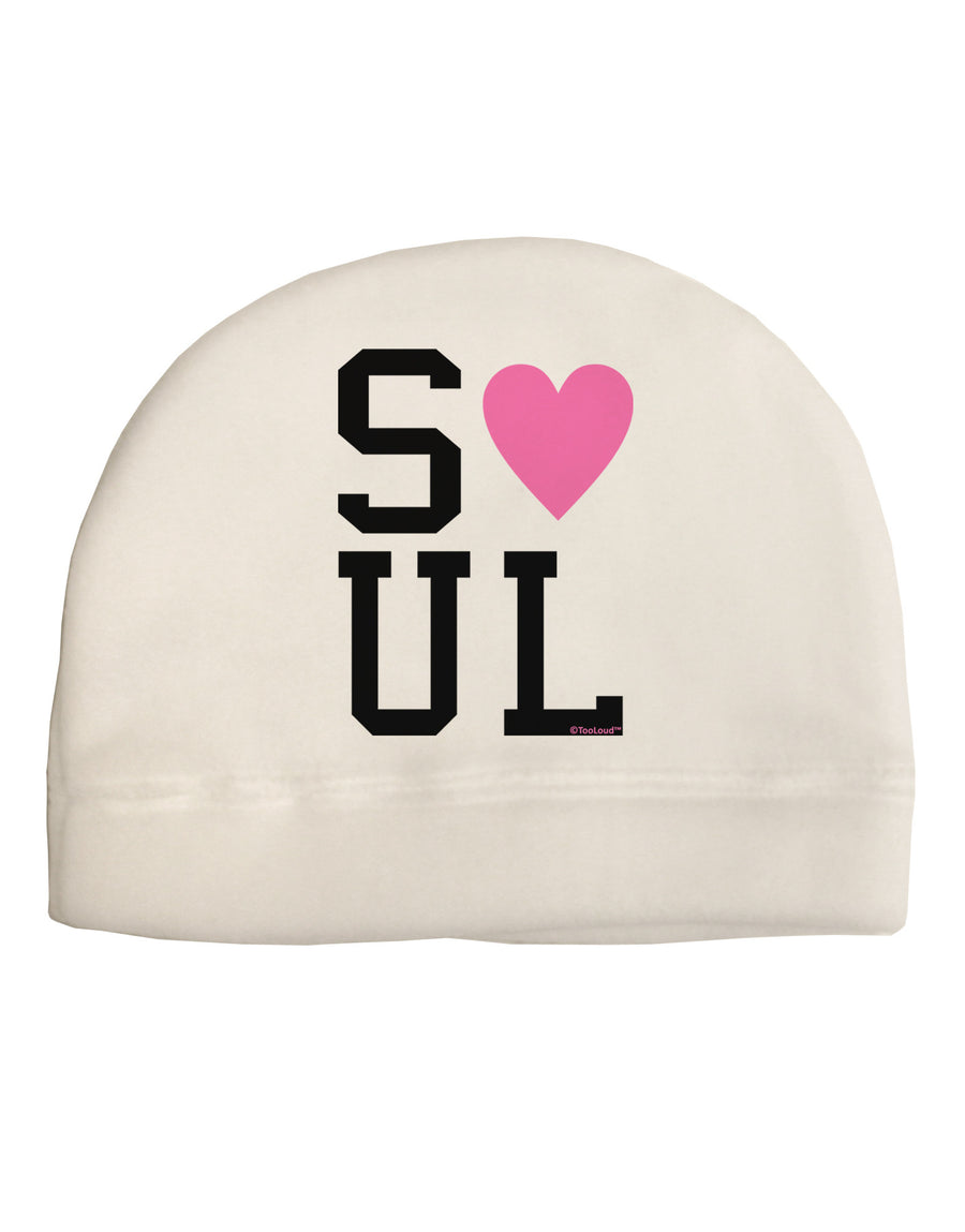 Matching Soulmate Design - Soul - Pink Child Fleece Beanie Cap Hat by TooLoud-Beanie-TooLoud-White-One-Size-Fits-Most-Davson Sales