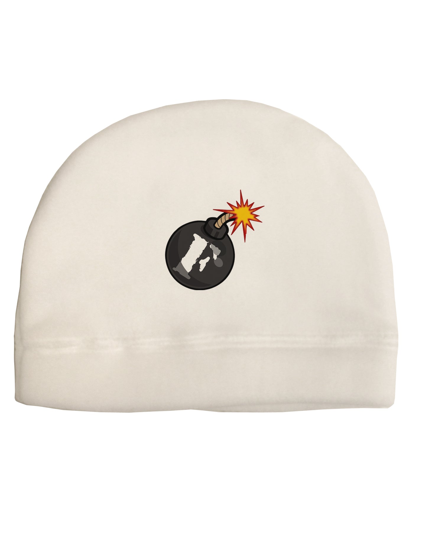 F-Bomb Funny Adult Fleece Beanie Cap Hat by TooLoud-TooLoud-White-One-Size-Fits-Most-Davson Sales