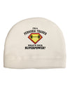 Personal Trainer - Superpower Adult Fleece Beanie Cap Hat-Beanie-TooLoud-White-One-Size-Fits-Most-Davson Sales