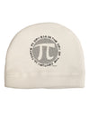 Ultimate Pi Day - Retro Computer Style Pi Circle Child Fleece Beanie Cap Hat by TooLoud-Beanie-TooLoud-White-One-Size-Fits-Most-Davson Sales