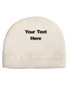 Enter Your Own Words Customized Text Adult Fleece Beanie Cap Hat-Beanie-TooLoud-White-One-Size-Fits-Most-Davson Sales