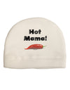 Hot Mama Chili Pepper Child Fleece Beanie Cap Hat-Beanie-TooLoud-White-One-Size-Fits-Most-Davson Sales