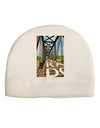 Colorado Bridge Text Adult Fleece Beanie Cap Hat-Beanie-TooLoud-White-One-Size-Fits-Most-Davson Sales