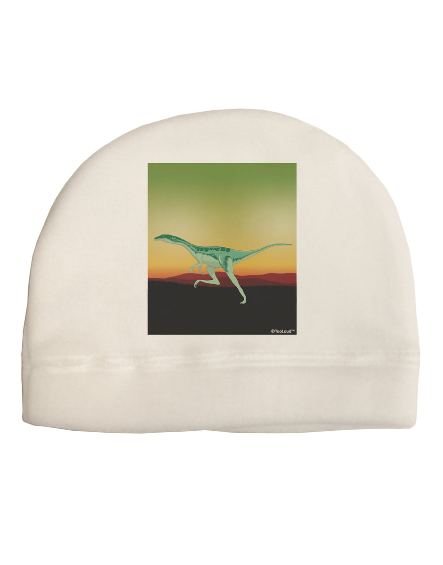 Ornithomimus Velox - Without Name Child Fleece Beanie Cap Hat by TooLoud-Beanie-TooLoud-White-One-Size-Fits-Most-Davson Sales