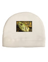 Menacing Turtle Adult Fleece Beanie Cap Hat-Beanie-TooLoud-White-One-Size-Fits-Most-Davson Sales