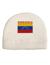 Venezuela Flag Adult Fleece Beanie Cap Hat-Beanie-TooLoud-White-One-Size-Fits-Most-Davson Sales