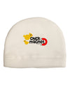 Cute Chick Magnet Design Child Fleece Beanie Cap Hat-Beanie-TooLoud-White-One-Size-Fits-Most-Davson Sales