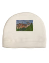 Colorado Mountains Forrest Child Fleece Beanie Cap Hat-Beanie-TooLoud-White-One-Size-Fits-Most-Davson Sales