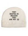 They Despise Us Because They Are Not Us Child Fleece Beanie Cap Hat by TooLoud-Beanie-TooLoud-White-One-Size-Fits-Most-Davson Sales