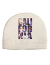 California Republic Design - Space Nebula Print Child Fleece Beanie Cap Hat by TooLoud-Beanie-TooLoud-White-One-Size-Fits-Most-Davson Sales