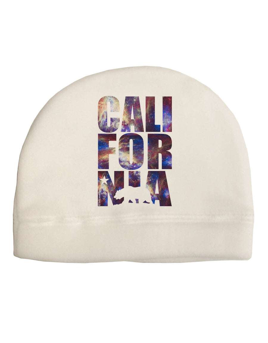 California Republic Design - Space Nebula Print Child Fleece Beanie Cap Hat by TooLoud-Beanie-TooLoud-White-One-Size-Fits-Most-Davson Sales