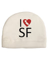 I Heart San Francisco Child Fleece Beanie Cap Hat-Beanie-TooLoud-White-One-Size-Fits-Most-Davson Sales