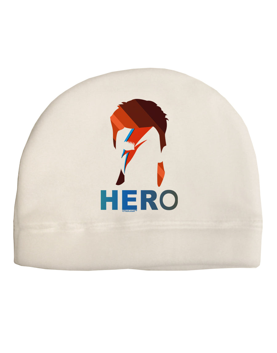 Hero of the Weirdos Adult Fleece Beanie Cap Hat by-Beanie-TooLoud-White-One-Size-Fits-Most-Davson Sales