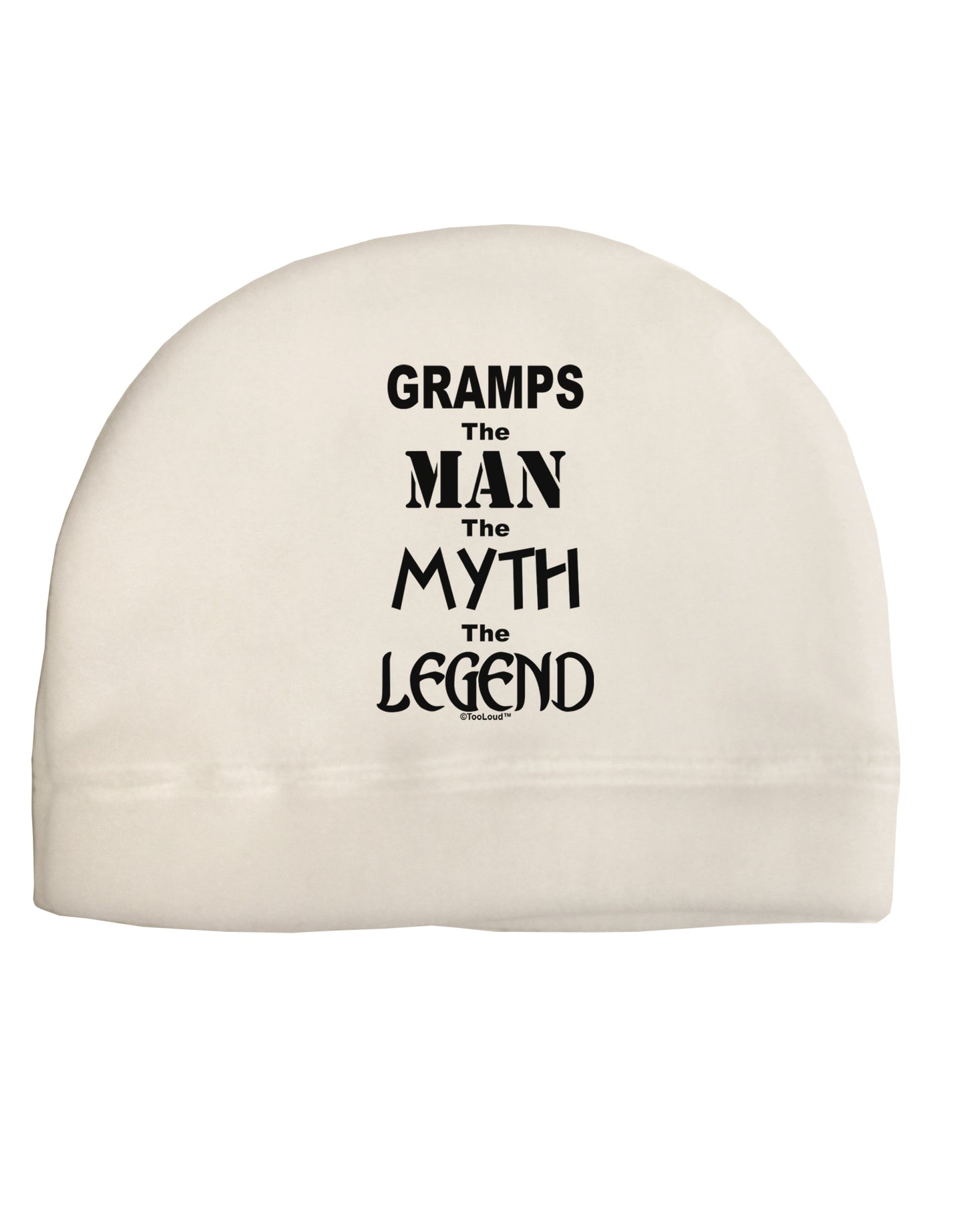 Gramps The Man The Myth The Legend Adult Fleece Beanie Cap Hat by TooLoud-TooLoud-White-One-Size-Fits-Most-Davson Sales