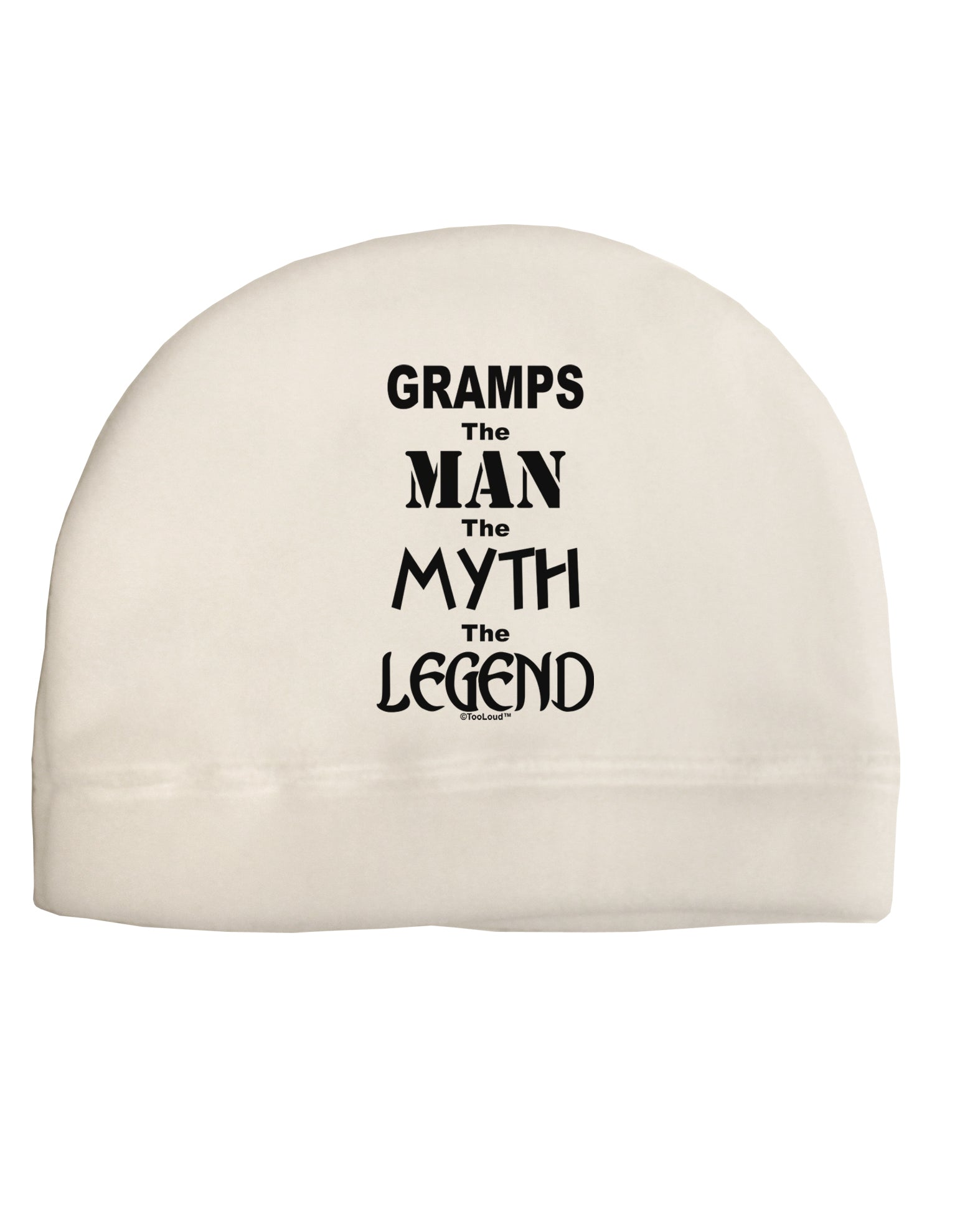 Gramps The Man The Myth The Legend Adult Fleece Beanie Cap Hat by TooLoud-TooLoud-White-One-Size-Fits-Most-Davson Sales