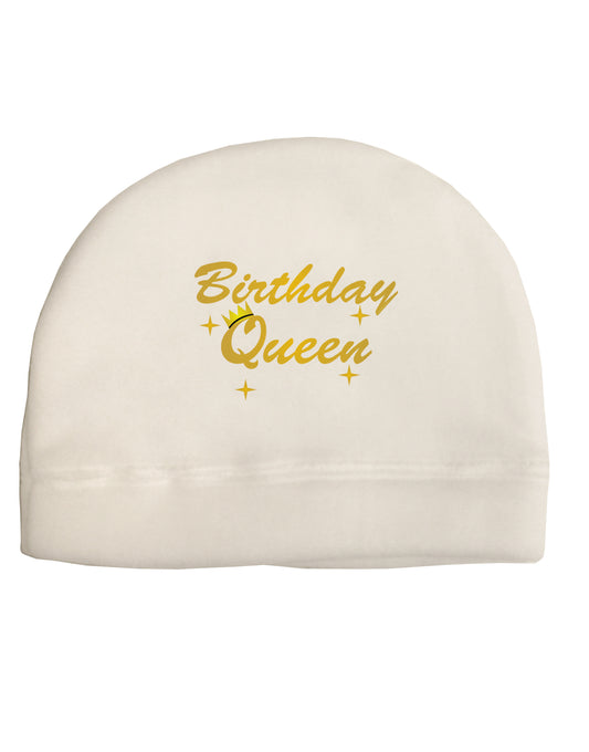 Birthday Queen Text Child Fleece Beanie Cap Hat by TooLoud-TooLoud-White-One-Size-Fits-Most-Davson Sales