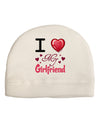 I Love Heart My Girlfriend Adult Fleece Beanie Cap Hat-Beanie-TooLoud-White-One-Size-Fits-Most-Davson Sales