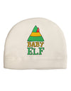 Matching Christmas Design - Elf Family - Baby Elf Adult Fleece Beanie Cap Hat by TooLoud-Beanie-TooLoud-White-One-Size-Fits-Most-Davson Sales