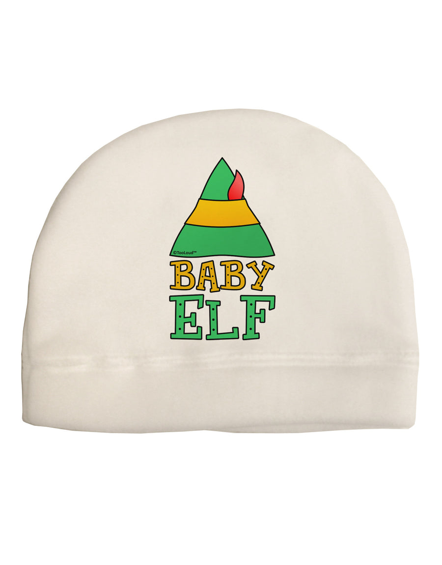 Matching Christmas Design - Elf Family - Baby Elf Adult Fleece Beanie Cap Hat by TooLoud-Beanie-TooLoud-White-One-Size-Fits-Most-Davson Sales