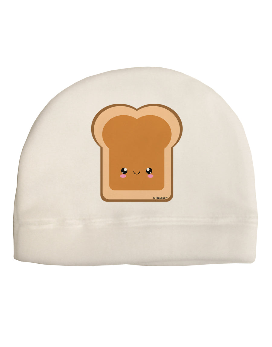 Cute Matching Design - PB and J - Peanut Butter Child Fleece Beanie Cap Hat by TooLoud-Beanie-TooLoud-White-One-Size-Fits-Most-Davson Sales