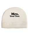 Personalized Mrs Classy Adult Fleece Beanie Cap Hat by TooLoud-Beanie-TooLoud-White-One-Size-Fits-Most-Davson Sales