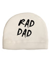 Rad Dad Design Adult Fleece Beanie Cap Hat-Beanie-TooLoud-White-One-Size-Fits-Most-Davson Sales