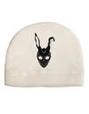 Scary Bunny Face Black Child Fleece Beanie Cap Hat-Beanie-TooLoud-White-One-Size-Fits-Most-Davson Sales