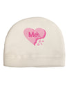 Meh Candy Heart - Valentines Day Child Fleece Beanie Cap Hat by TooLoud-Beanie-TooLoud-White-One-Size-Fits-Most-Davson Sales