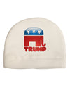 Trump Bubble Symbol Child Fleece Beanie Cap Hat-Beanie-TooLoud-White-One-Size-Fits-Most-Davson Sales