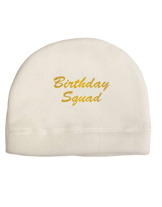 Birthday Squad Text Child Fleece Beanie Cap Hat by TooLoud-TooLoud-White-One-Size-Fits-Most-Davson Sales