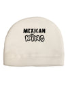 Mexican King - Cinco de Mayo Child Fleece Beanie Cap Hat-Beanie-TooLoud-White-One-Size-Fits-Most-Davson Sales