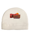 Pro Beer Runner Man Adult Fleece Beanie Cap Hat-Beanie-TooLoud-White-One-Size-Fits-Most-Davson Sales