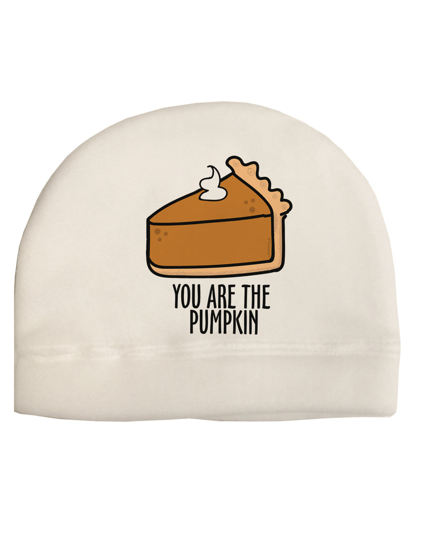 You are the PUMPKIN Child Fleece Beanie Cap Hat-Beanie-TooLoud-White-One-Size-Fits-Most-Davson Sales