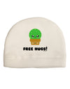 Cute Cactus - Free Hugs Child Fleece Beanie Cap Hat-Beanie-TooLoud-White-One-Size-Fits-Most-Davson Sales