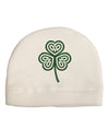 Celtic Knot Irish Shamrock Adult Fleece Beanie Cap Hat-Beanie-TooLoud-White-One-Size-Fits-Most-Davson Sales