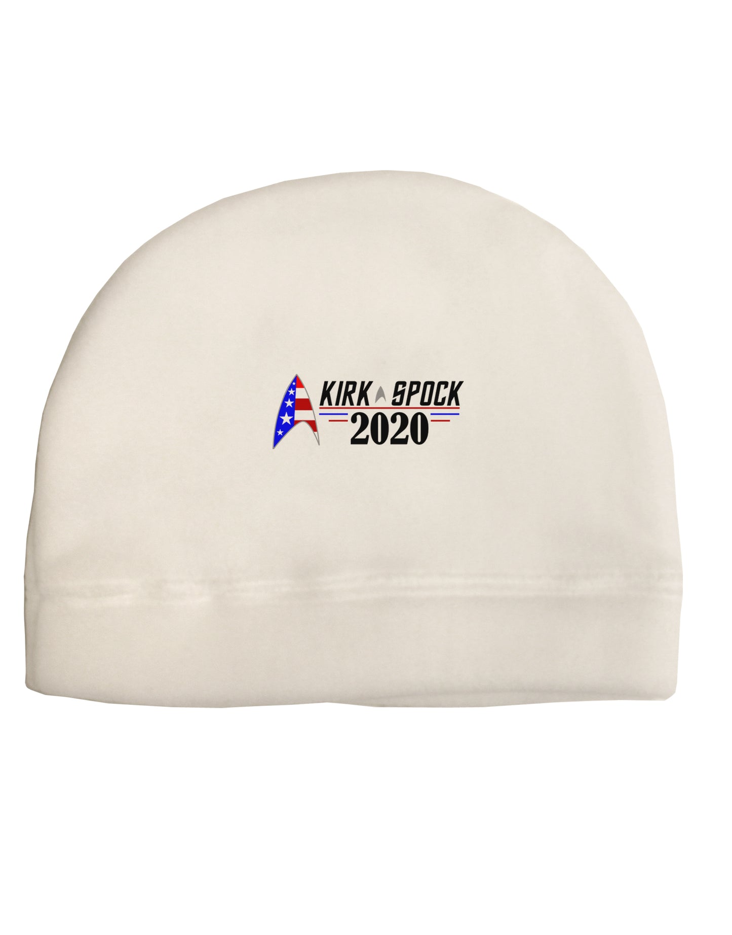 Kirk Spock 2020 Funny Adult Fleece Beanie Cap Hat by TooLoud-TooLoud-White-One-Size-Fits-Most-Davson Sales