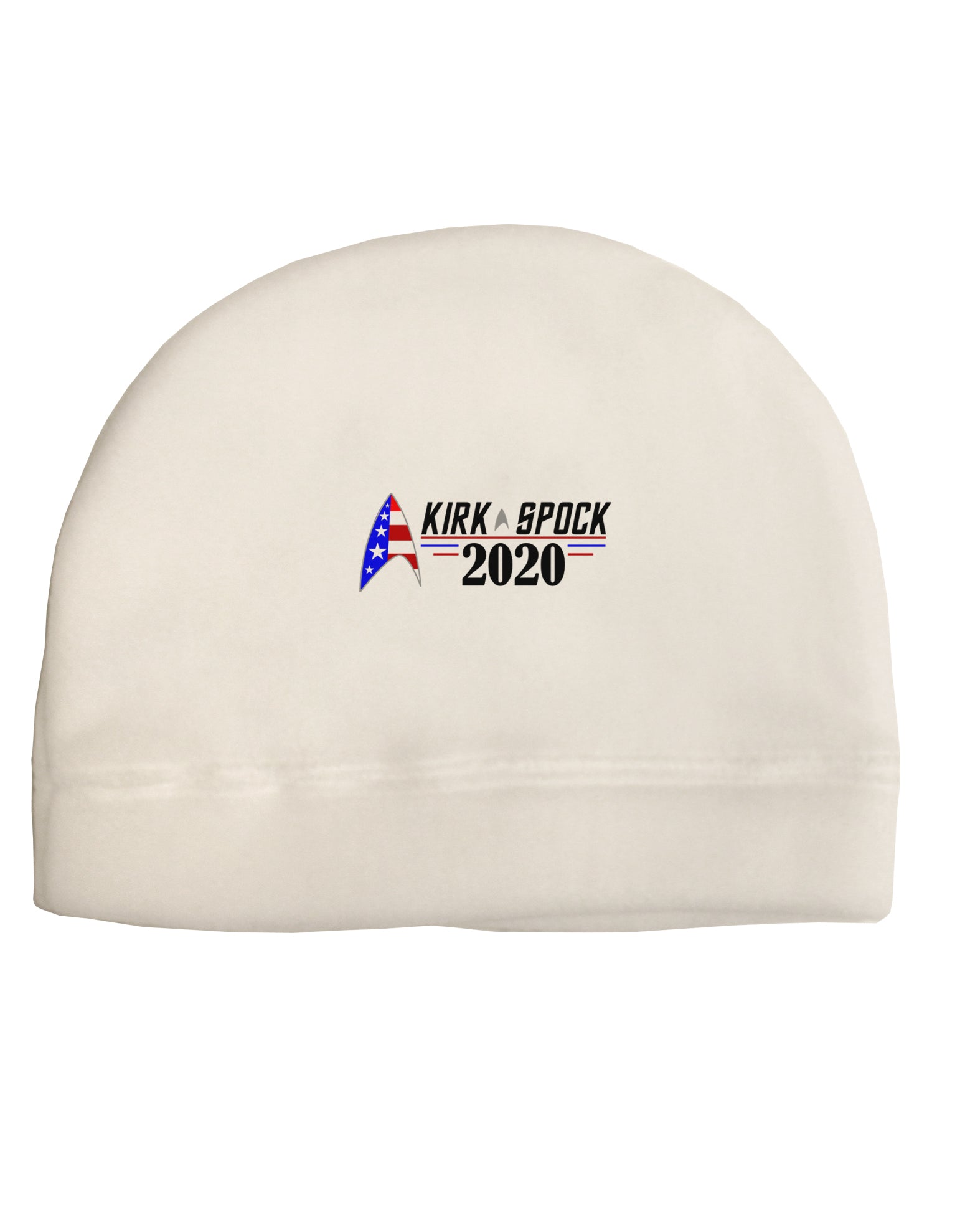 Kirk Spock 2020 Funny Adult Fleece Beanie Cap Hat by TooLoud-TooLoud-White-One-Size-Fits-Most-Davson Sales